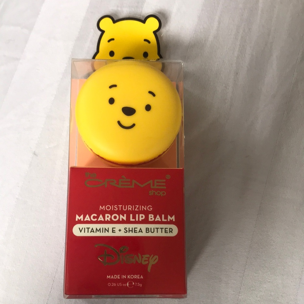 Creme Disney Winnie the Pooh Moisturizing Macaron Lip Balm